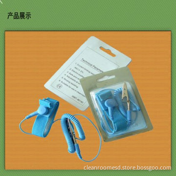 Oem 0-30mm Adjustable Antistatic Cordless Esd Wrist Strap With Elastic Band